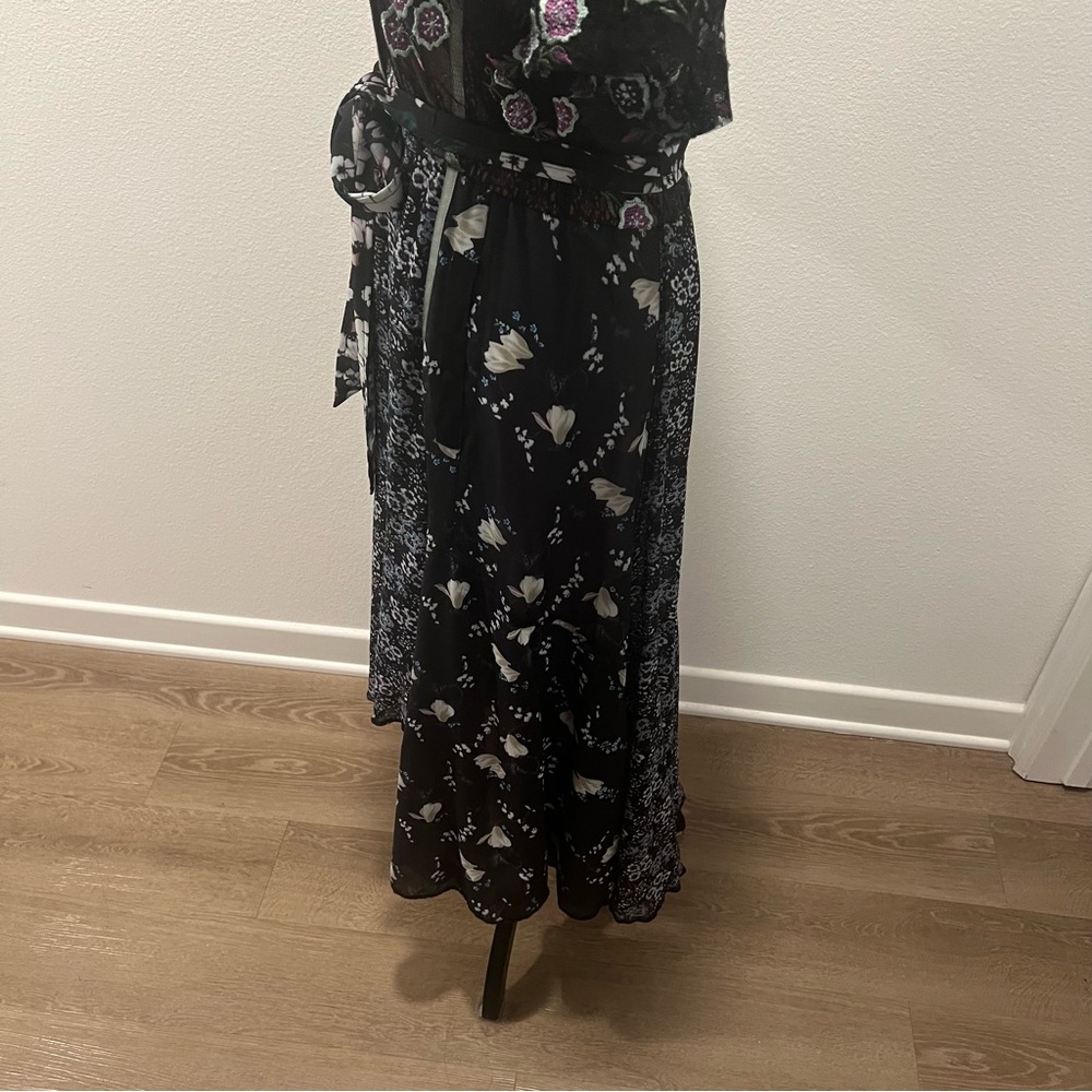 Byron Lars Lace High-Low Maxi Dress 10 - Picture 6 of 11
